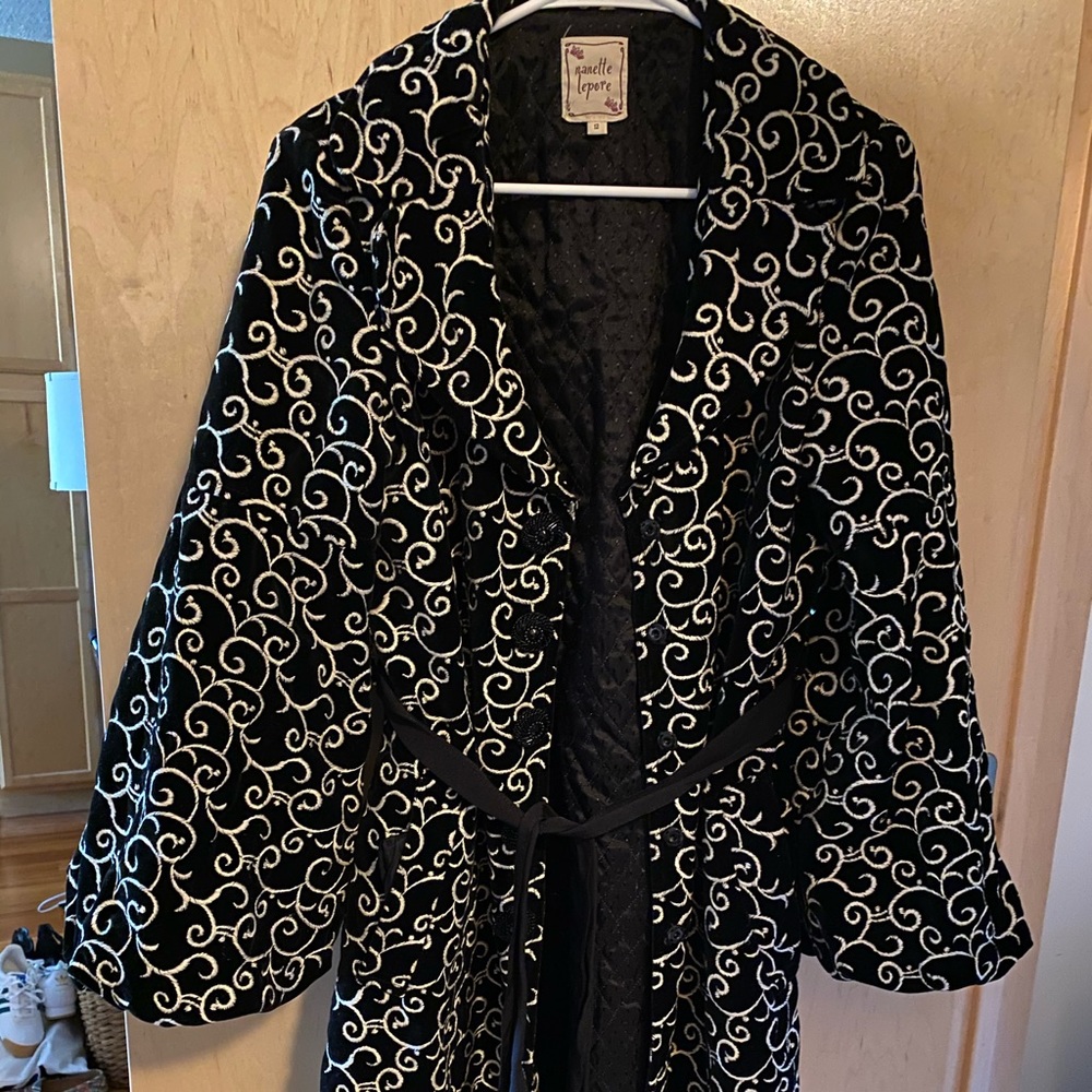 Nanette Lepore Embroidered Coat